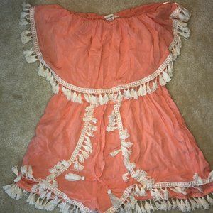 Coral Romper